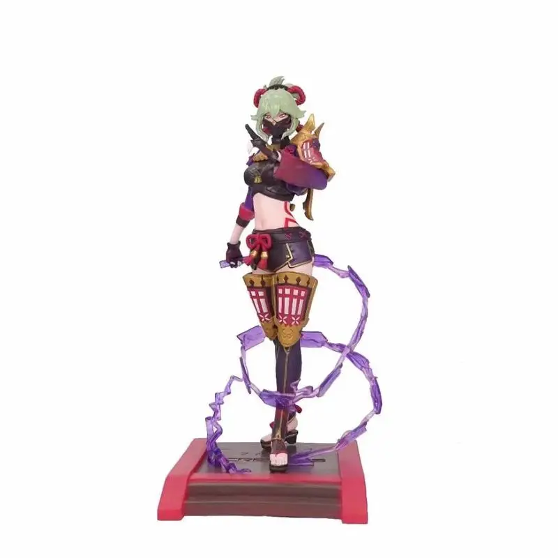 23cm Genshin Impact Kuki Shinobu Anime Figure Pvc Action Figures Statue Model Doll Collectible Desk Decora Toys kids Gifts