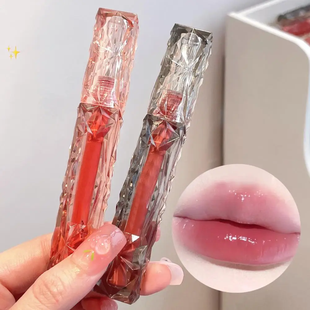 أحمر شفاه سائل مقاوم للماء يدوم طويلاً ، طلاء شفاه ، غير لاصق ، مرآة كوب ، ملمع شفاه مائي ، مكياج نسائي ، هدية مستحضرات تجميل