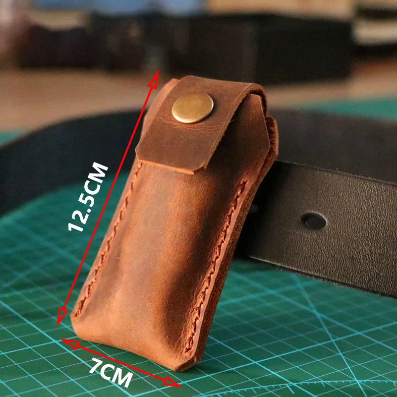 1pc Custom Made Genuine Top Layer Cowhide Sheath Scabbard For Nextool Pliers Tools Folding Knife Swiss Army Knives Cover Holders