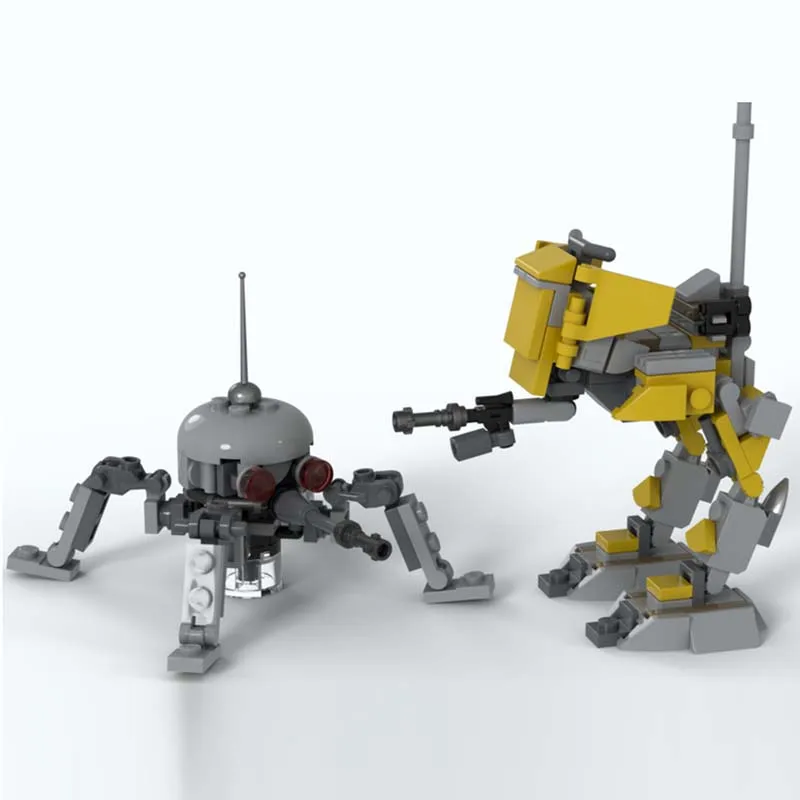 ชุดตัวต่อหุ่นยนต์รบขนาดเล็ก 165 ชิ้น ซีรีส์ Star Battle ของเล่นประกอบเอง DIY สำหรับเด็กชายและเด็กหญิง ของขวัญวันเกิด