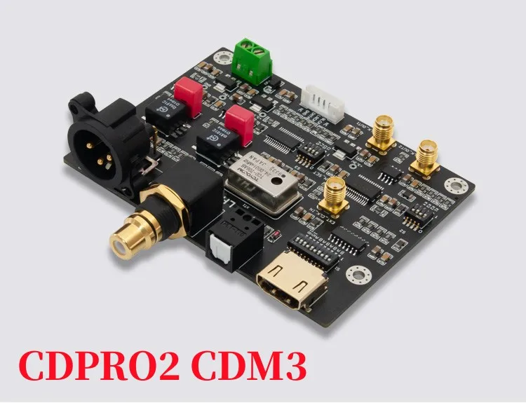 Carte de sortie numérique colorée LHY AUDIO CDPRO2 CDM3/4/9, IIS vers Coaxial I2S vers éventuelles DIF PLL, horloge