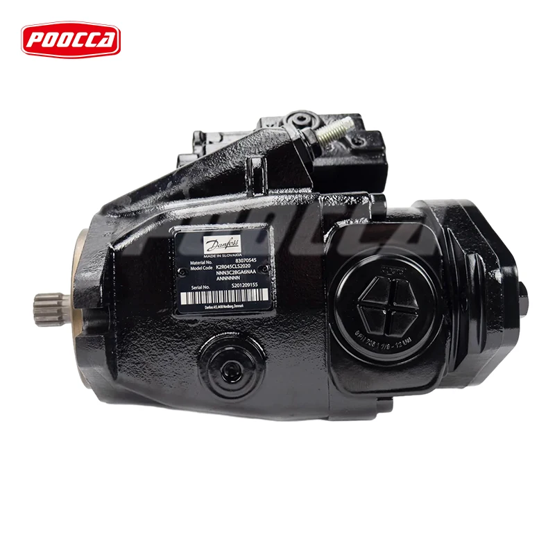 Pompa sirkuit terbuka Sauer seri 45 Frame K2 K2R45 K2R pompa Piston hidrolik pasang belakang