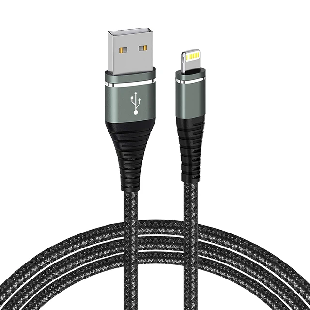 Braided Lightning Charging Cable 7