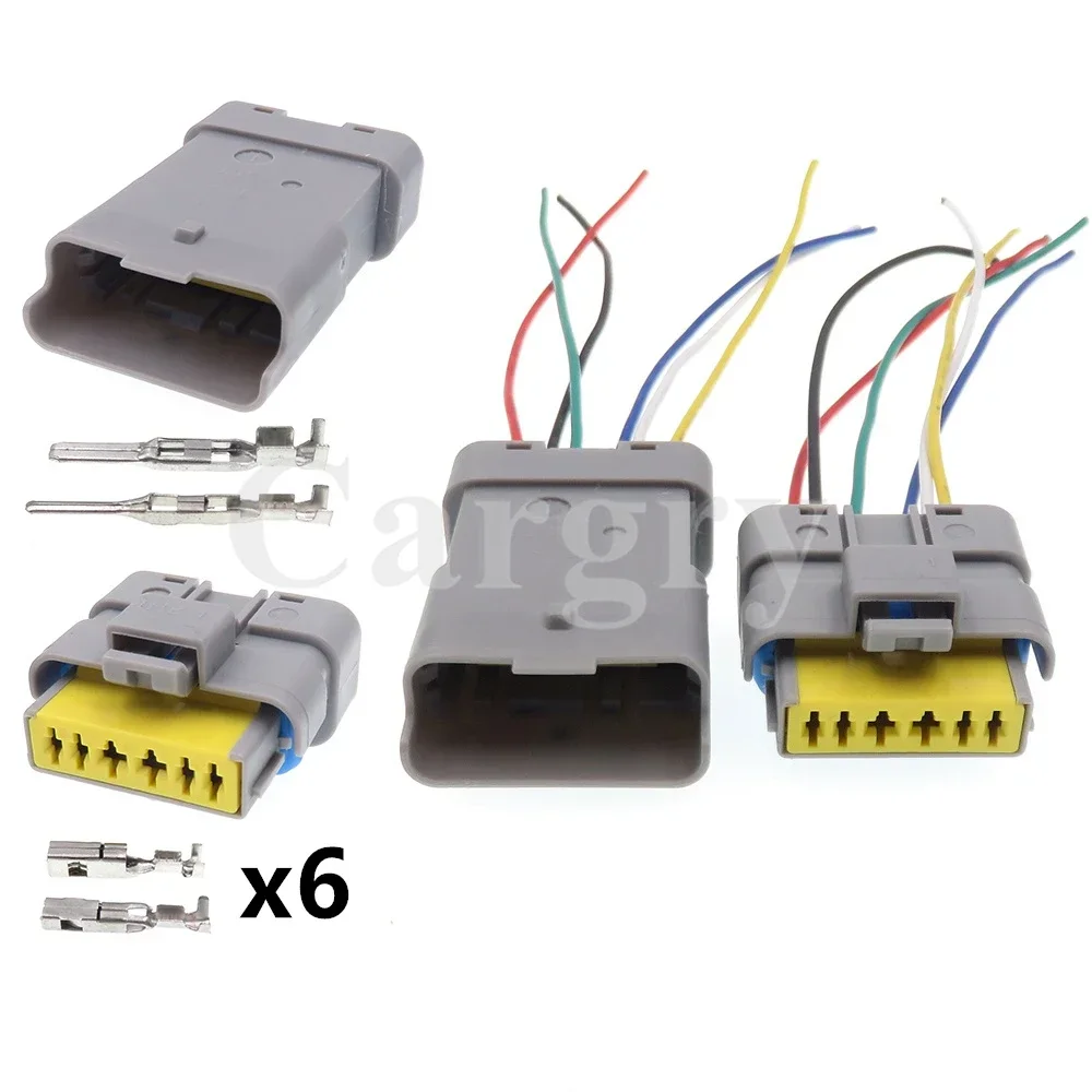 

1 комплект, 6P 211PL069S8049 211PC069S8049, автоматический водонепроницаемый разъем переменного тока в сборе, автомобильный масляный насос, жгут проводов для Peugeot