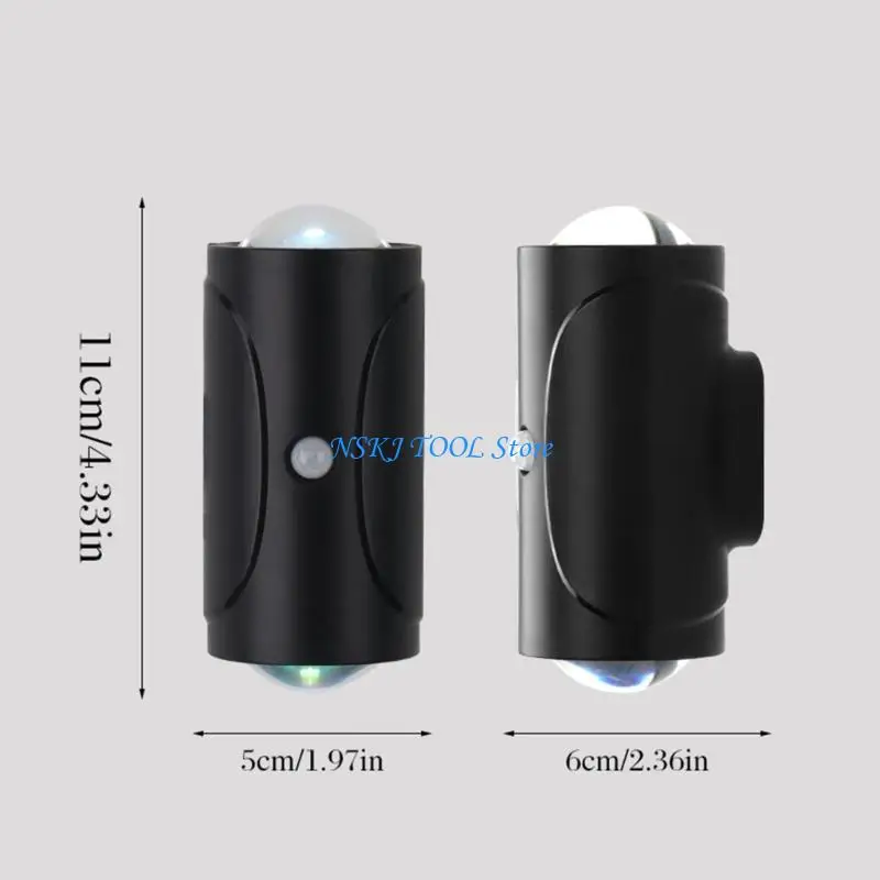 L8RC مصباح قريب حساس باللمس قابل لإعادة الشحن مع 7 ألوان لسطح المنزل