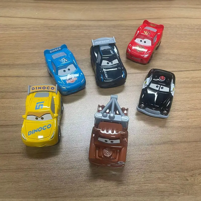 ชุดโมเดลรถดิสนีย์ พิกซาร์ คาร์ส 3 ทำจากโลหะผสม 6-8 คัน รถแบบดึงหลัง รวมถึงไลท์นิ่ง แมคควีน แจ็กสัน สตอร์ม ของเล่นสำหรับเด็ก