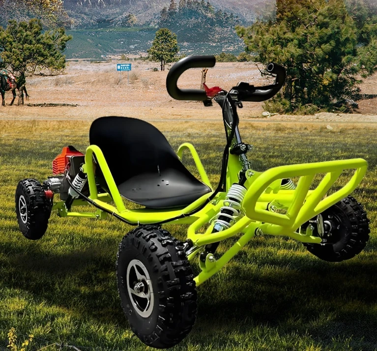 YLA 90cc Gas Powered Buggy Kart Single Seat Off Road Manufacturer For Adults Racing High Speed Outdoor AdventuresCRKCIt's All Ab