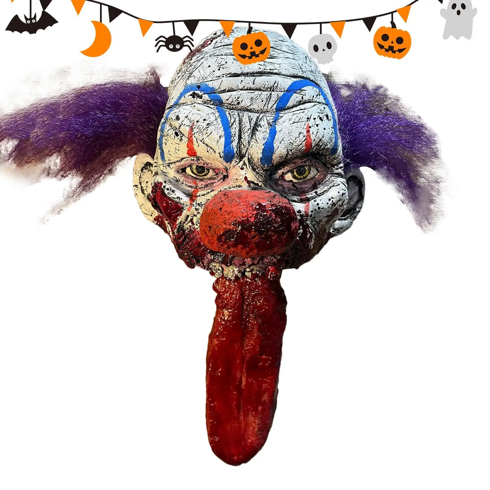 

Halloween Scary Prop Resin Vampire Head Fake Severed Scary Decorate Cosplay Party Costume Props Halloween Spooky Ornament