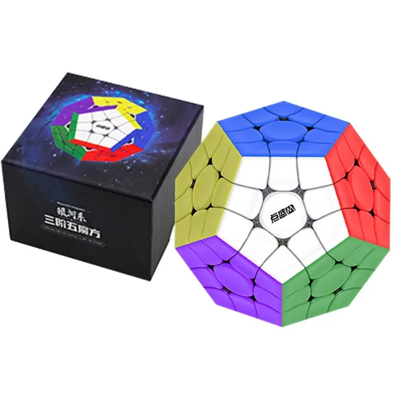 [JudyCube] Diansheng Galaxy Megaminx M Quebra-cabeça magnético sem adesivos Cubo mágico Diansheng 3x3 Megaminx
