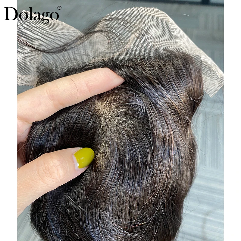 5x5 Body Wave Silk Base Closure Brazilian Virgin Human Hair For Black Women Silk Base Lace Closure Dolago Pre Plucked Baby Hair