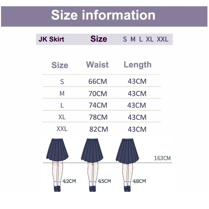 Korean Japanese Students Short Dress High School Sailor Cheerleader Plaid Pleated Skirt for Schoolgirl Cospaly JK Uniform Bottom