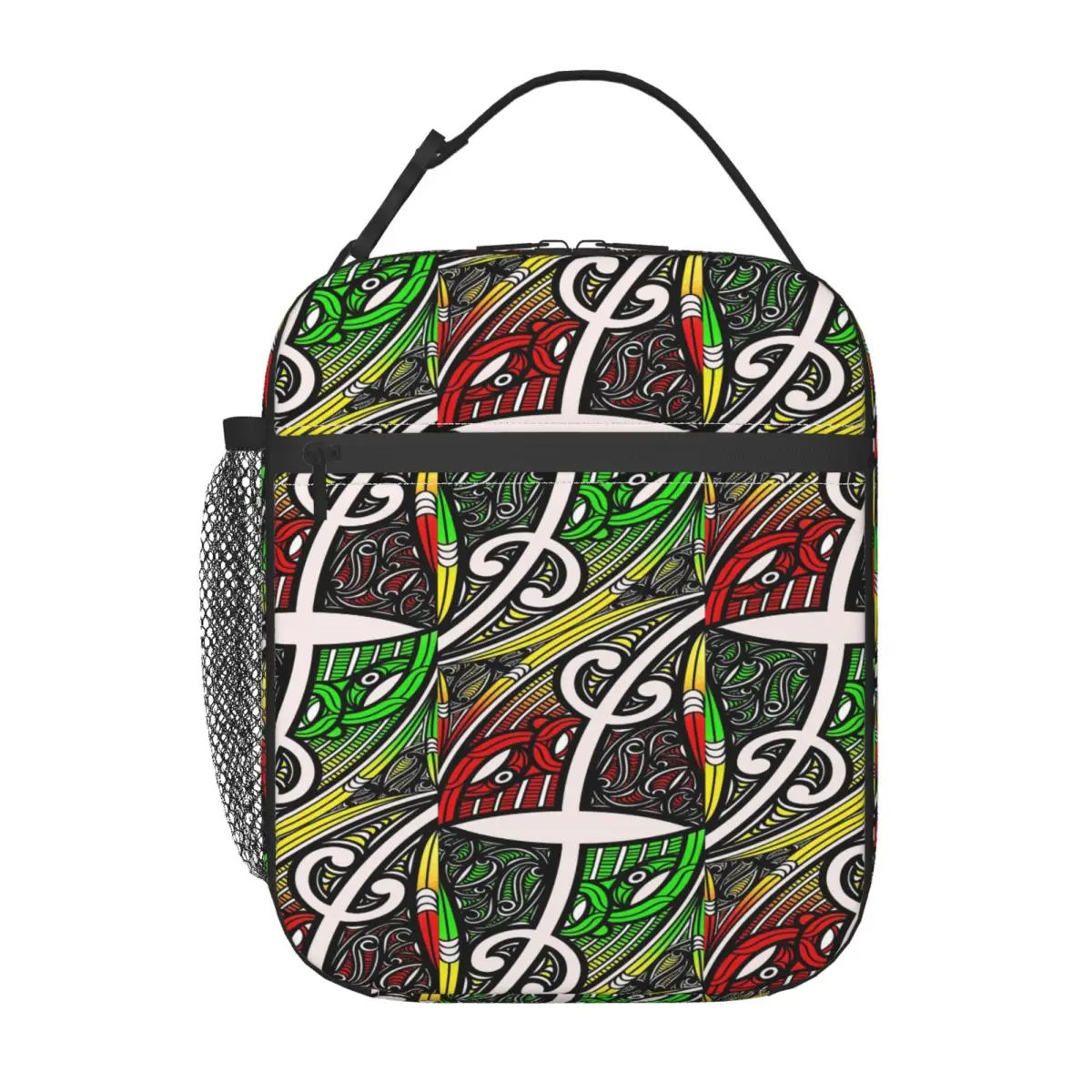 

TNT - Rasta Design Insulated Lunch Bag for Women Kids Leakproof Food Boxes Thermal Lunch Box Tote