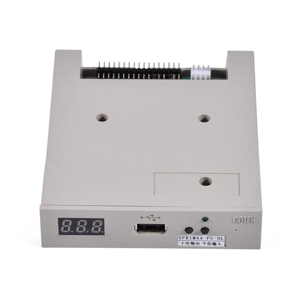 

GOTEK SFR1M44-FU-DL 3.5" USB 1.44MB Floppy Drive Emulator for Embroidery Machine floppies drives emulators