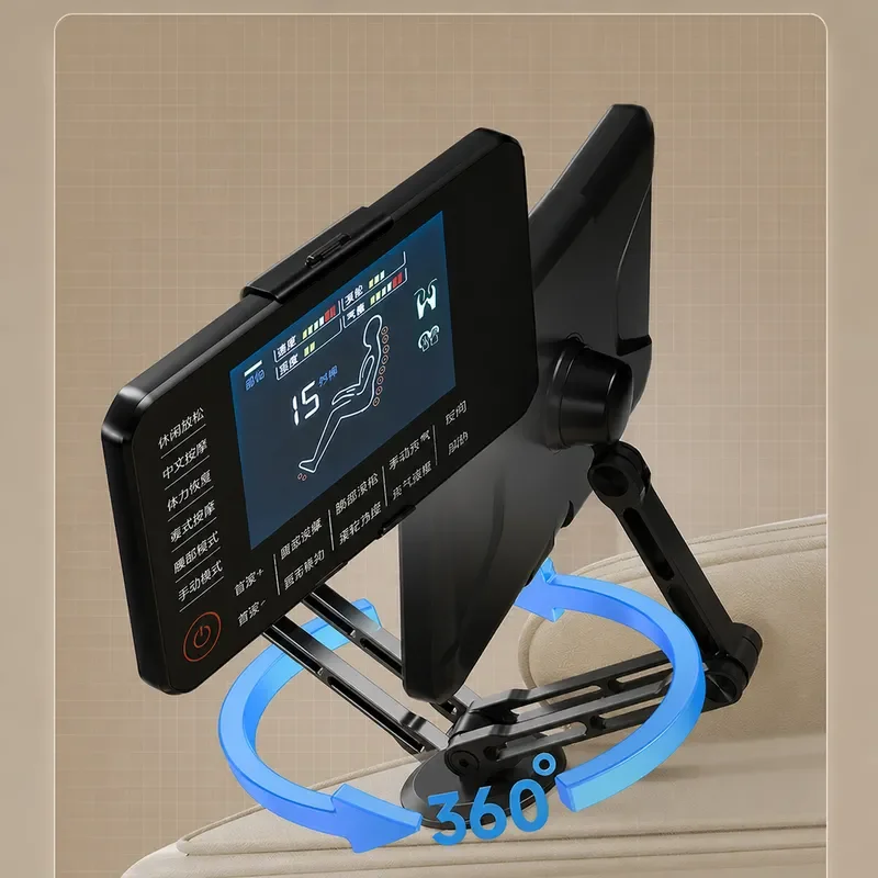 Intelligent Full Body Massage Chair 4D Gear Movement Space Capsule Kneading Sofa Zero Gravity Airbag Hot Compress