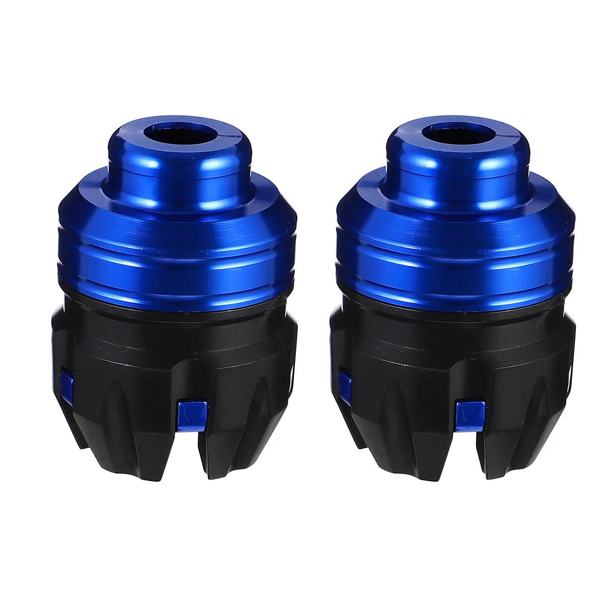 

2pcs Motorbike Anti-Collision Cup Front Fork Slider Protector Aluminum Alloy Durable High Temperature Resistant Corrosion Proof