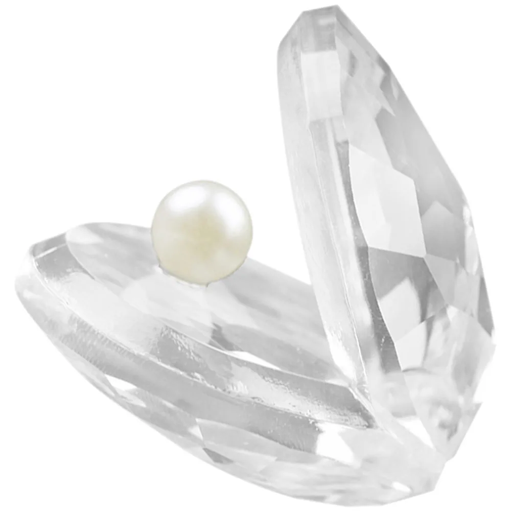 

Crystal Seashell Home Decor Safe Material Compact Size Excellent Craftsmanship Gift Crystal Seashell Home Ornament