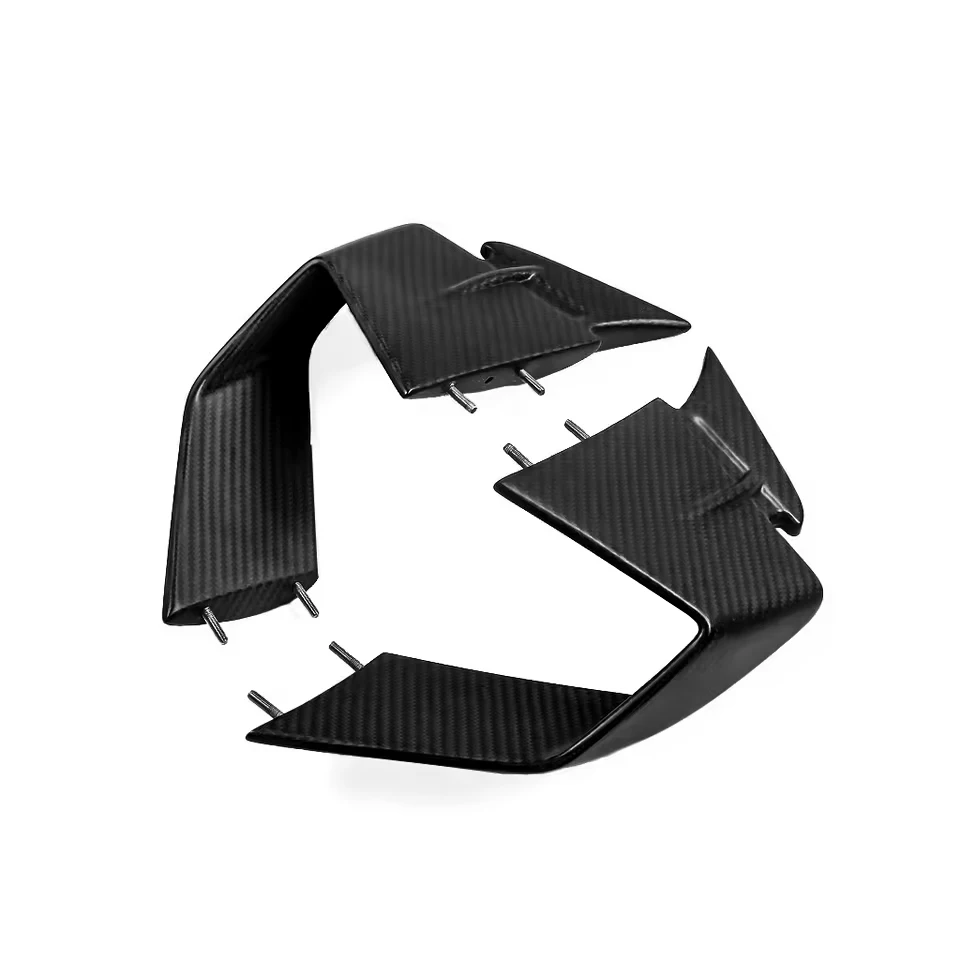 Motorcycle Accessories Stability Wing Carbon Fiber 3K Twill Glossy Black Fit for BMW S1000RR 2023 Models！！
