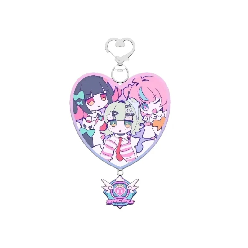 Zenless Zone Zero Angels of Delusion‌ Keychain Badge ZZZ Sunna Nangong Yu Aria Keyring Pendant Ornament Accessories Friend Gift view 6