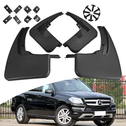 Mud Flaps For Mercedes Benz GL X164 350 450 2007 2008 2009 2010 2011 2012 Mudguards Mudflaps Splash Guards Car Fender Accessorie