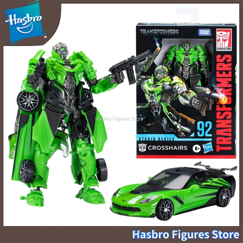 W magazynie Hasbro Transformers Studio Series Ostatni rycerz SS92 Crosshairs Figurka kolekcjonerska Hobby Zabawka Prezent