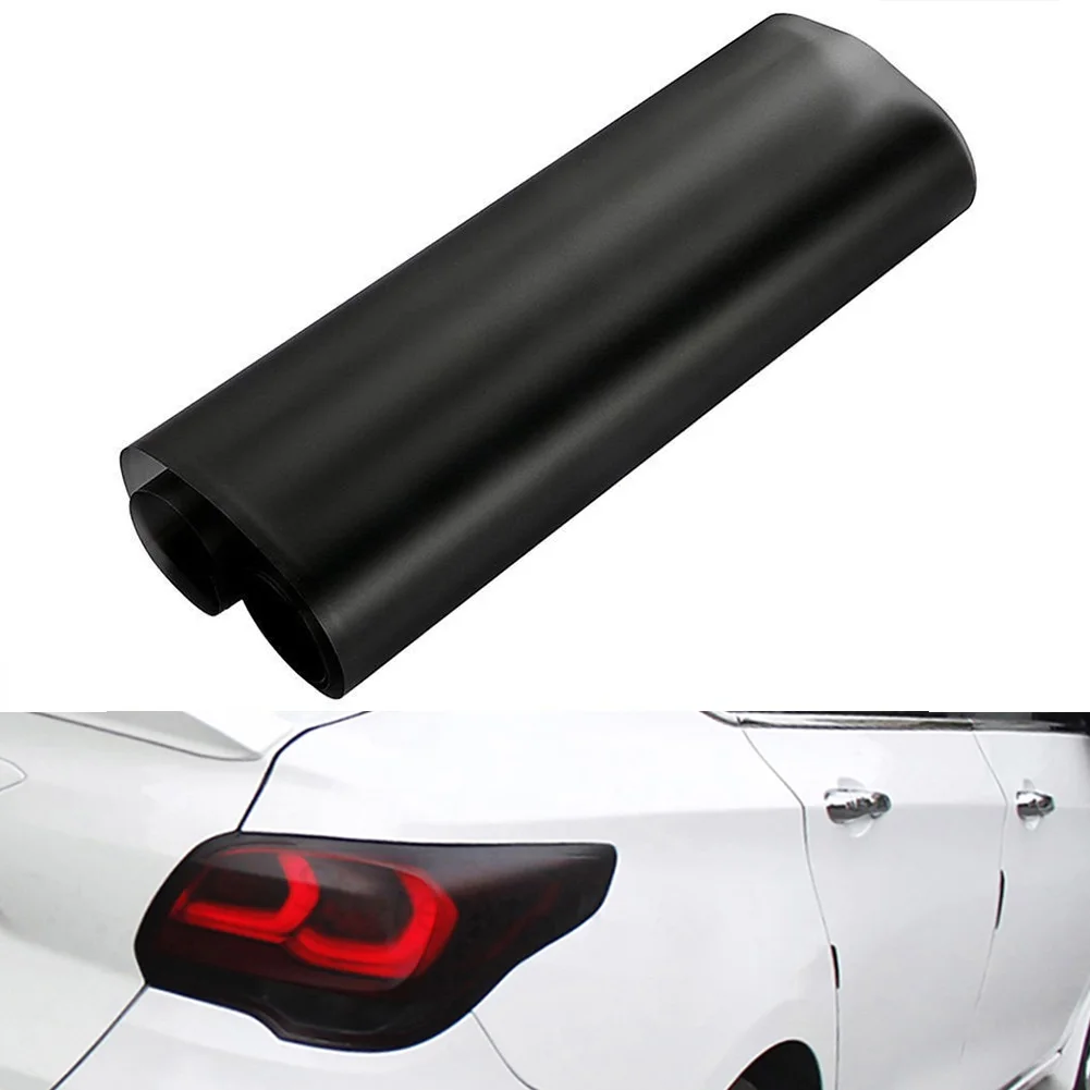 Car Light Film Matt Black Car Headlight Fog Light Taillight Smoke Tint Vinyl Film Waterproof Auto Rear Lamp Film Wrap Sticker