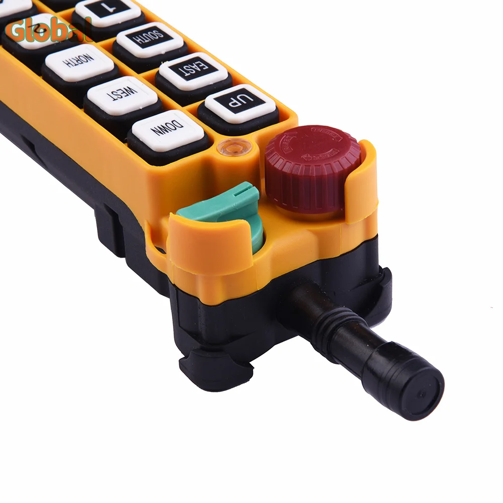 F24-12S 12 buttons AC/DC36-380V Industrial Wireless Radio Crane Remote Control switches Hoist overhead bridge Crane Controller