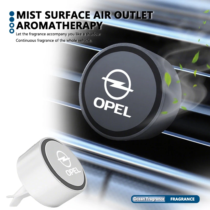 For Opel Car Air Outlet Circular Aroma Diffuser Aromatherapy Perfume Insignia Astra G J F K Vectra C H Corsa C B D Omega