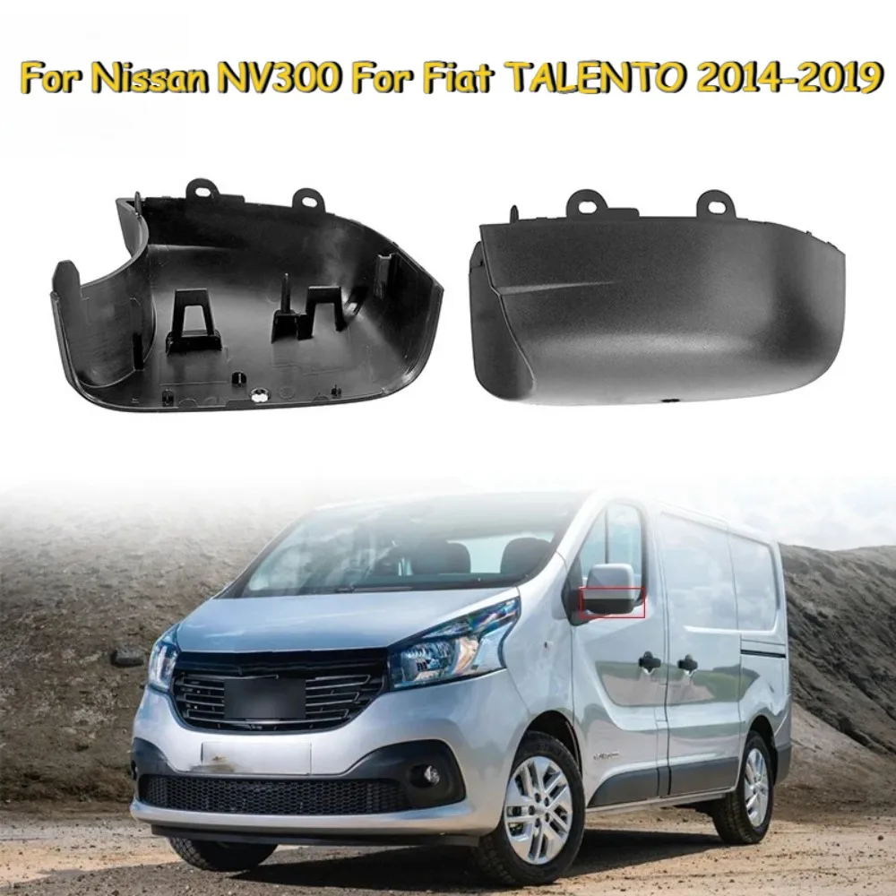 Capa de espelho retrovisor inferior para carro, para Vauxhall VIVARO, Renault TRAFIC Van, Nissan NV300, Fiat TALENTO 2014-2019
