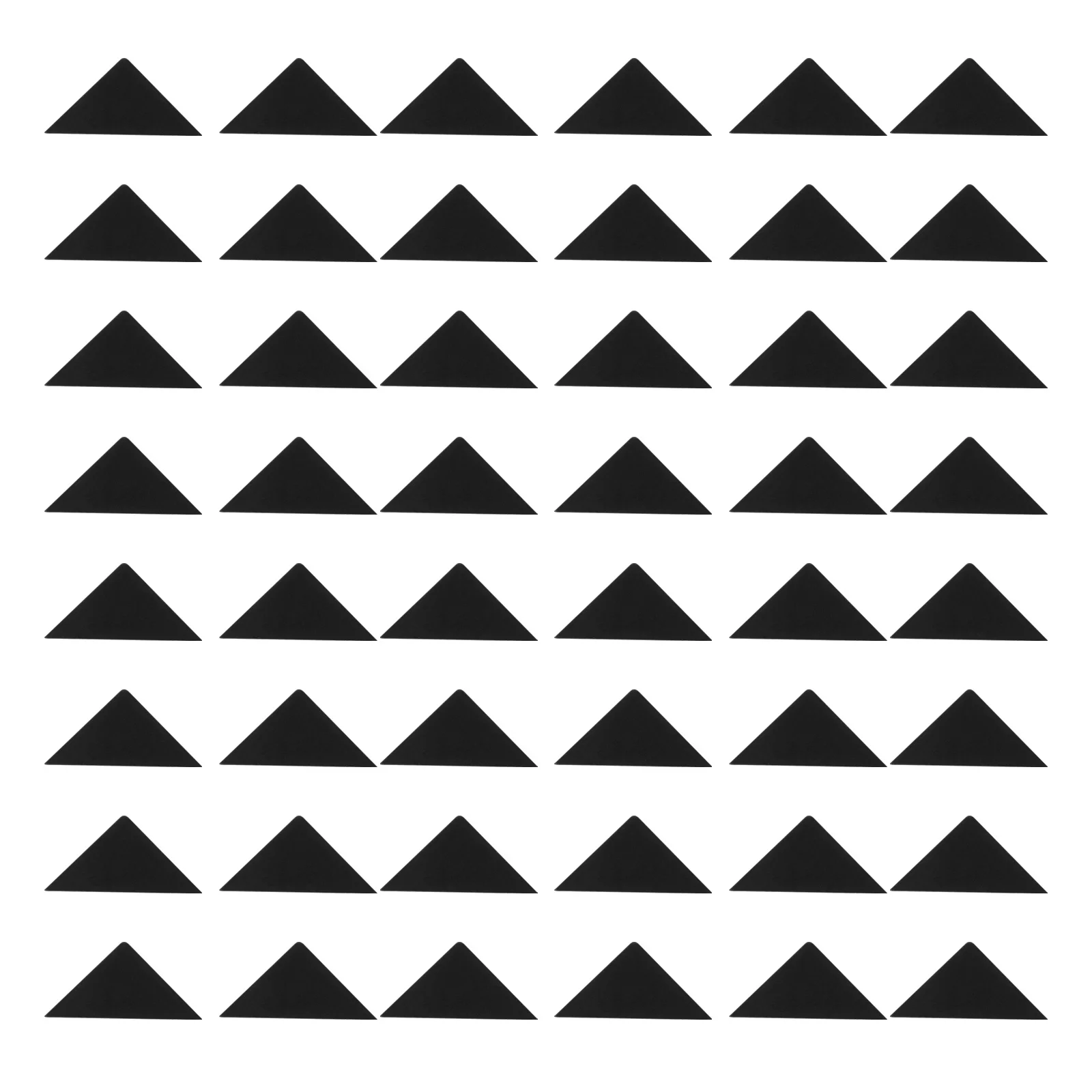 100 قطعة من واقيات الزوايا البلاستيكية السوداء للأثاث، مصد حافة الطاولة لخزانة أجهزة الحائط، حماية الطفل #2