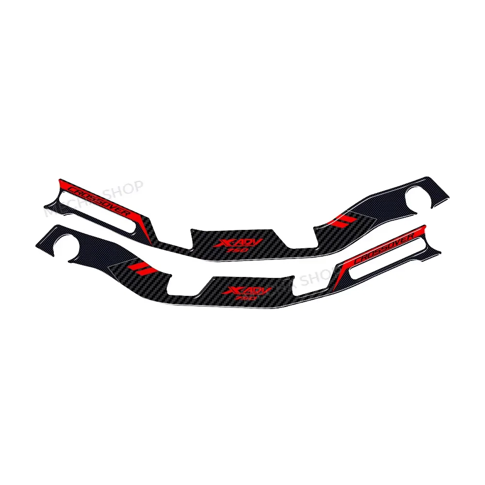 For X-ADV 750 XADV 750 XADV750 2021-2025 Motorcycle Handguards 3D Gel Epoxy Resin Stickers Accessories