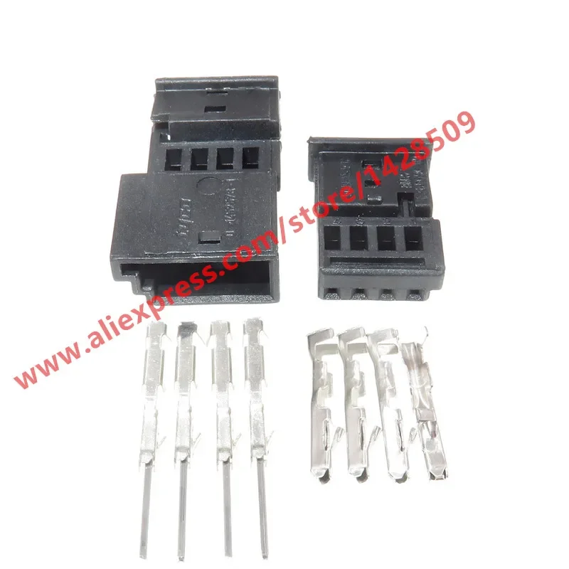 1 Set 4 Pin Central Locking Plug Atmosphere Light Connector Female Male For BMW MG7 0-1452576-1 968813-1