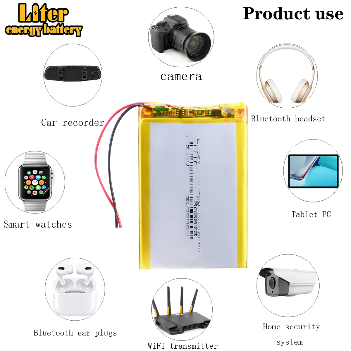 3.7V 3000mAh 505573 505575 Lithium Polymer Li-Po li ion Rechargeable Battery cells For Mp3 MP4 MP5 GPS mobile bluetooth