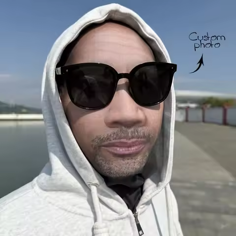 1pc Customized Photo Funny Headgear, Role-Playing Accessories, Party/Festival/Halloween Mask Decoration (Upload Facial Photo)