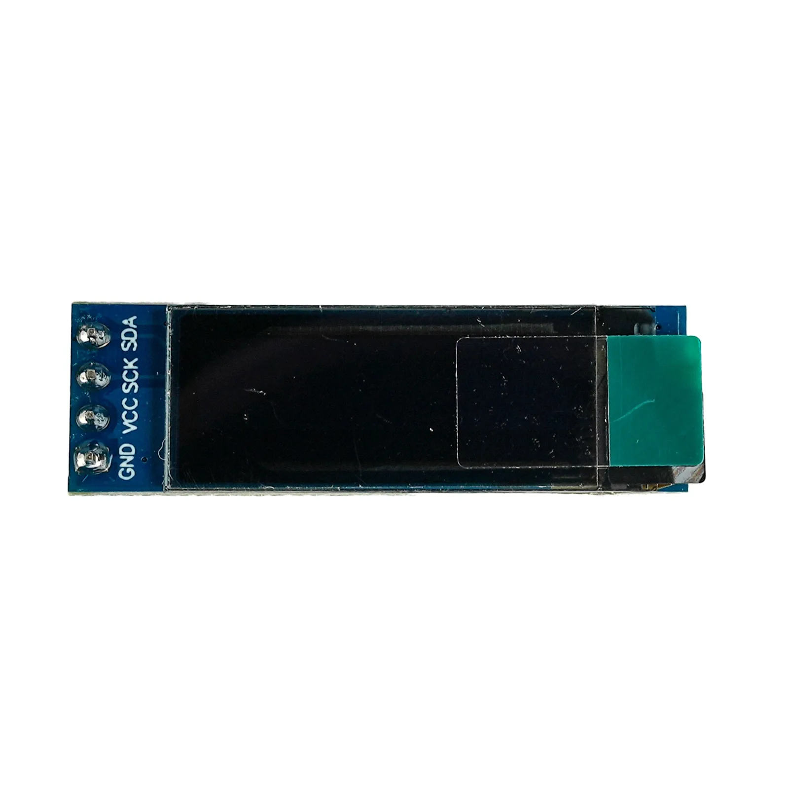 0.91-inch OLED display module IIC interface SSD1306 128*32 white pin GND VCC SCK SDA