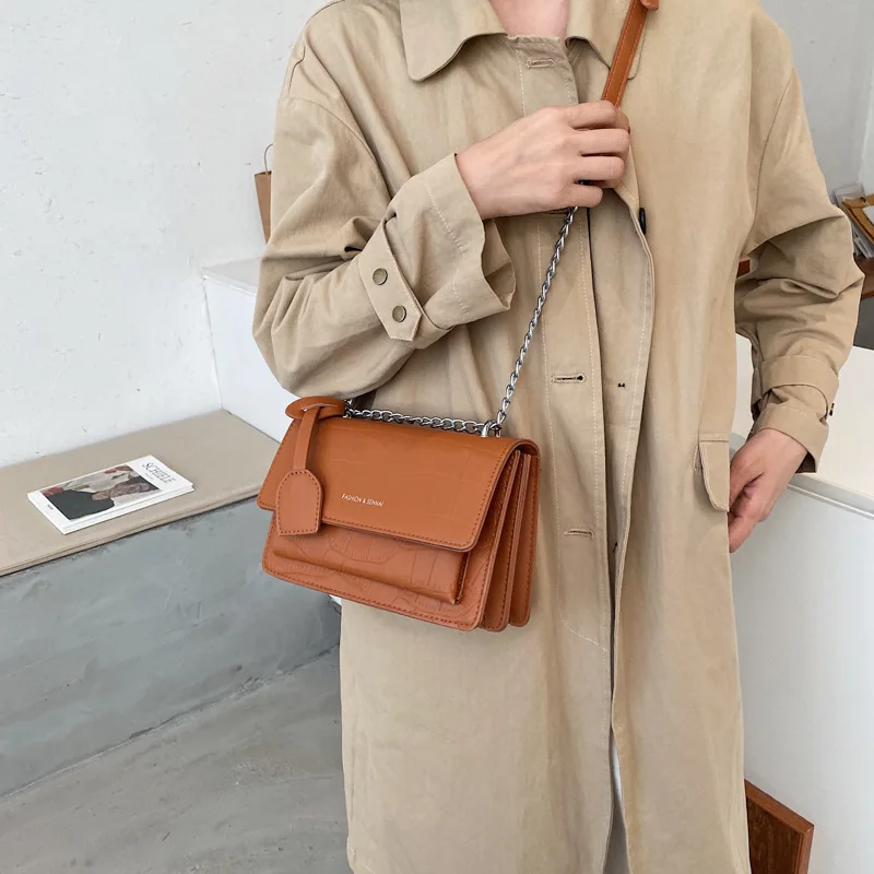 Vintage Women's Underarm Handbag PU Female Small Subaxillary Bags Casual Retro Shoulder Bag Designer Totes Bags For Women