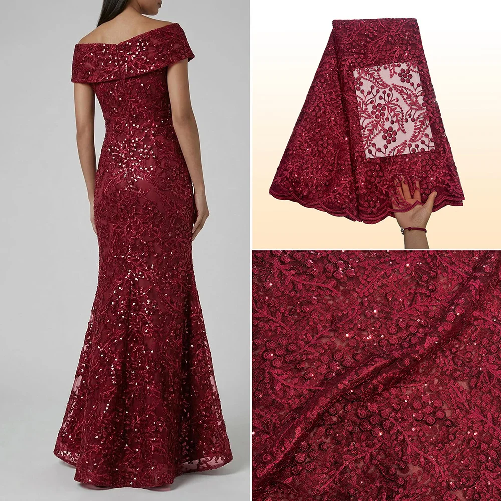 lace-french-lace-fabrics-5-yards-tulle-lace-embroidery-fabrics-with-sequins-2025-latest-african-lace-for-nigerian-party