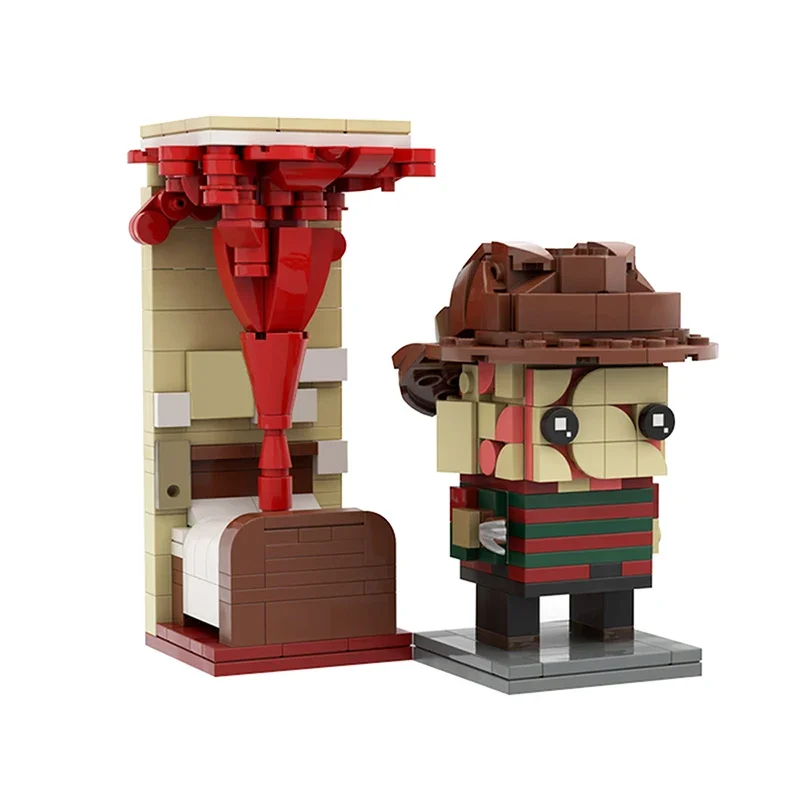 

MOC-46943 Classics Movie Figures Evil Spirits Street Killer Brickheadz Building Blocks Set DIY Kids Puzzle Toys Birthday Gift