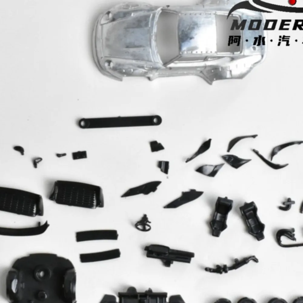 بناء محرك 1:64 هدايا للمراهقين RWB 993 Diecast نموذج سيارة