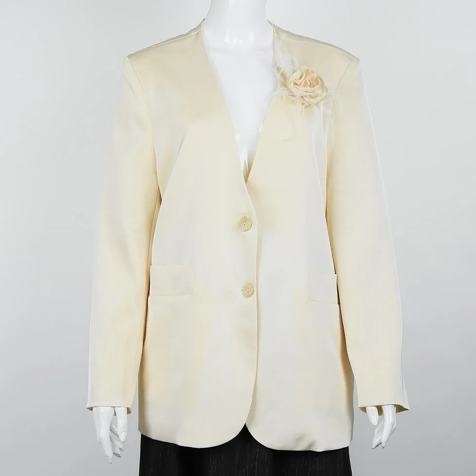 

2025 New Women Blazer Polyester Designer Fall Winter Jacket, Chic Office Commute & Casual Outing, Easy Wear Travel Friendly