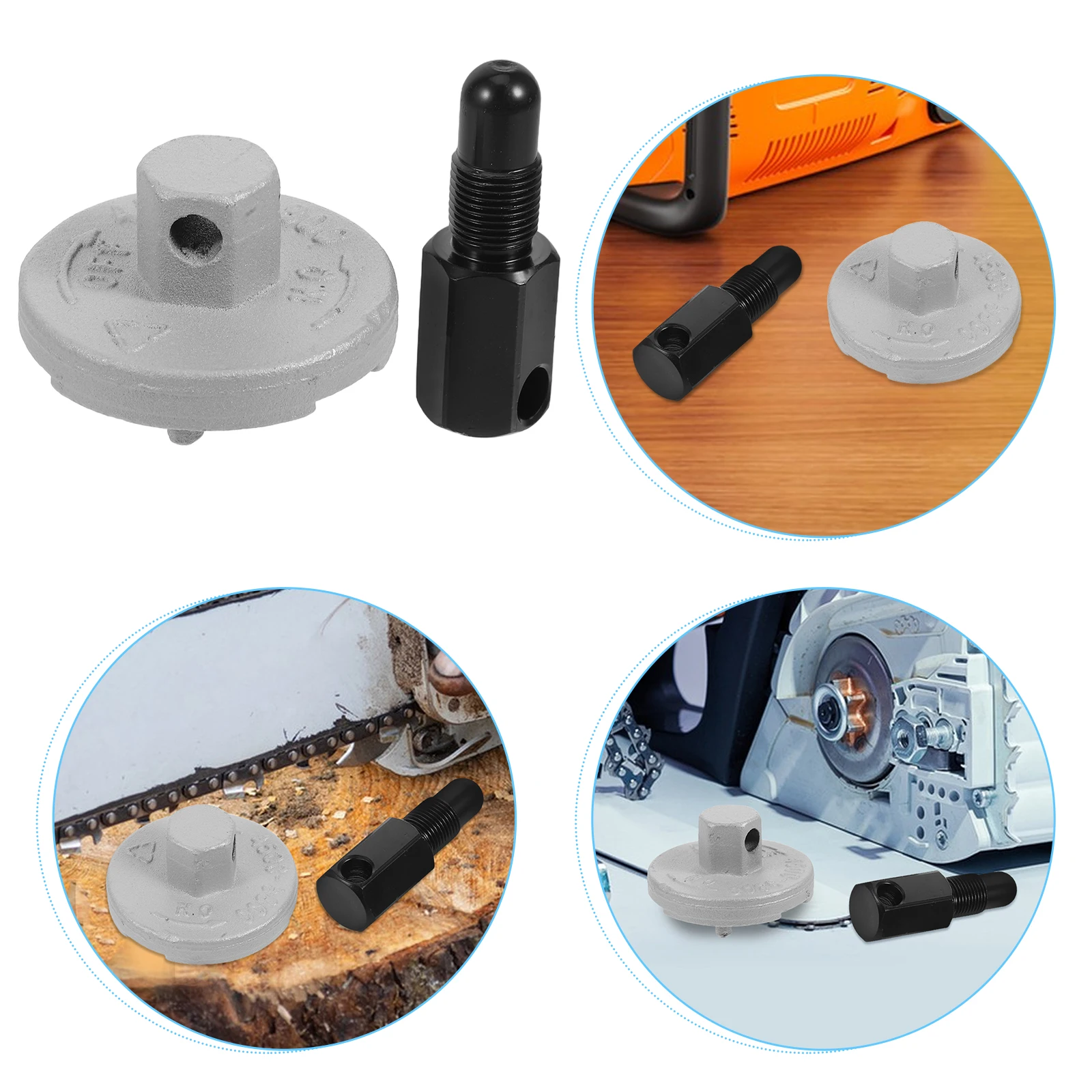 

1 Set Chainsaw Clutch Removal Tools Pack Sturdy Disassembly Tool For Chainsaws Efficient Repair Clutch Flywheel Gear