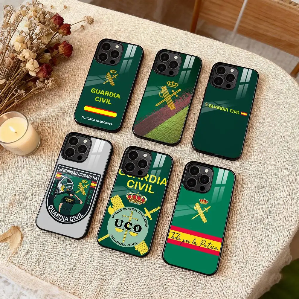 

Guardia Civil UCO Phone Case For iPhone 17,16,15,14,13,12,Plus,Pro,Max For Magsafe Magnetic Wireless Charge