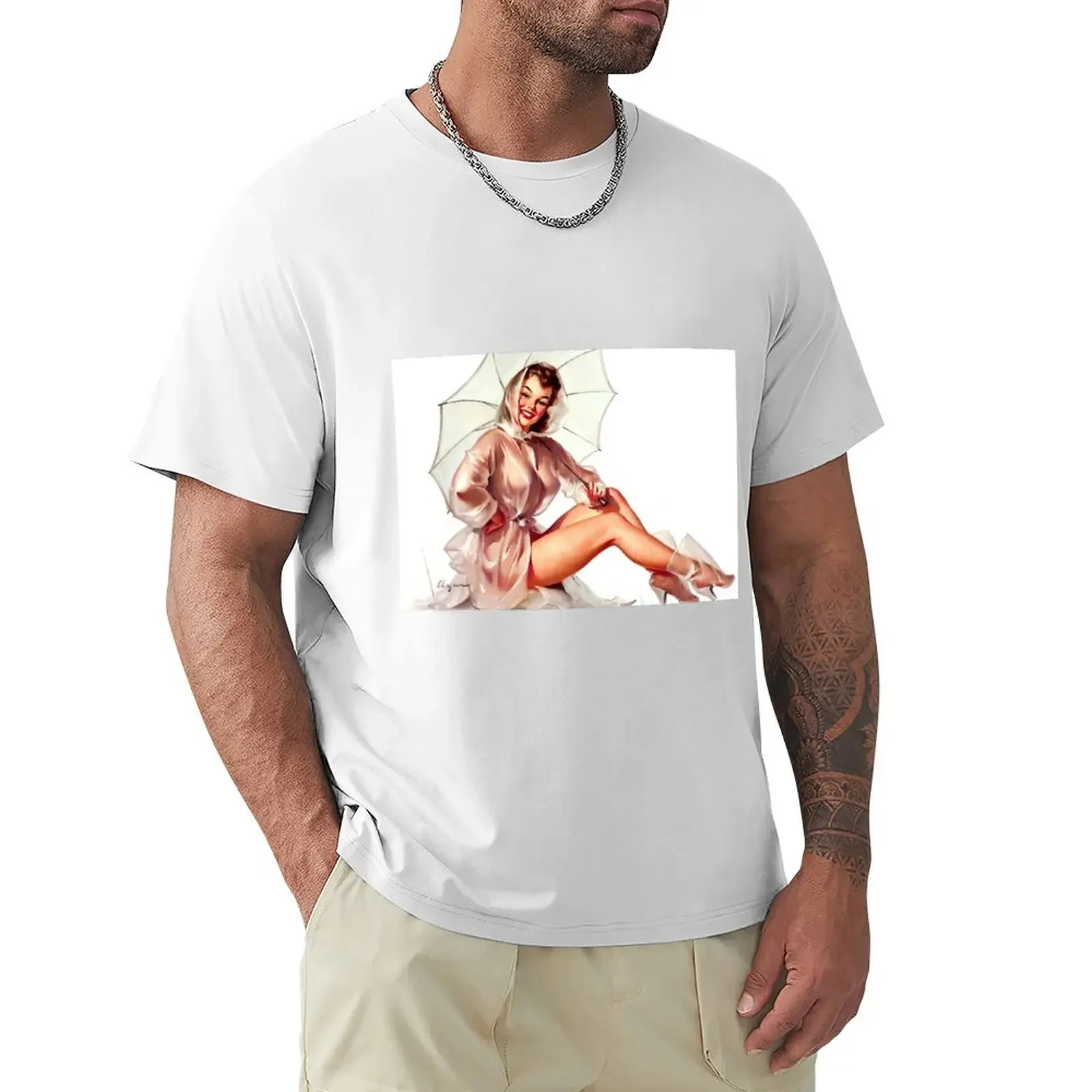 Gil Elvgren Appreciation T-Shirt for a boy customizeds shirts graphic tees luxury clothes men