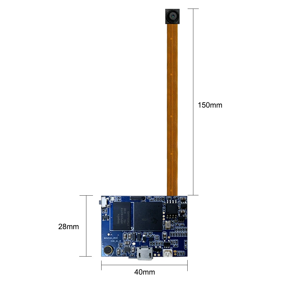 Matecam UK NOVATEK 96632 720P Mini Camera Module  Wireless Security Camera