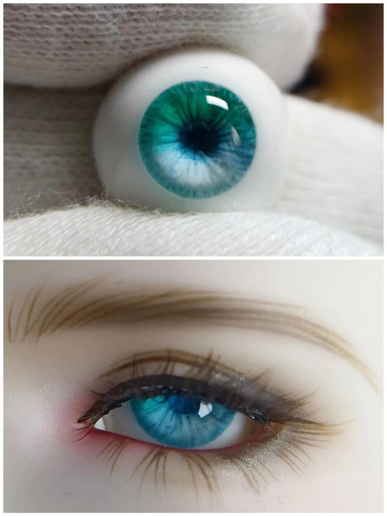 Blue Charm BJD Doll Safety Eyeball 10mm 12mm 14mm 16mm 18mm 20mm 22mm  Free Shipping