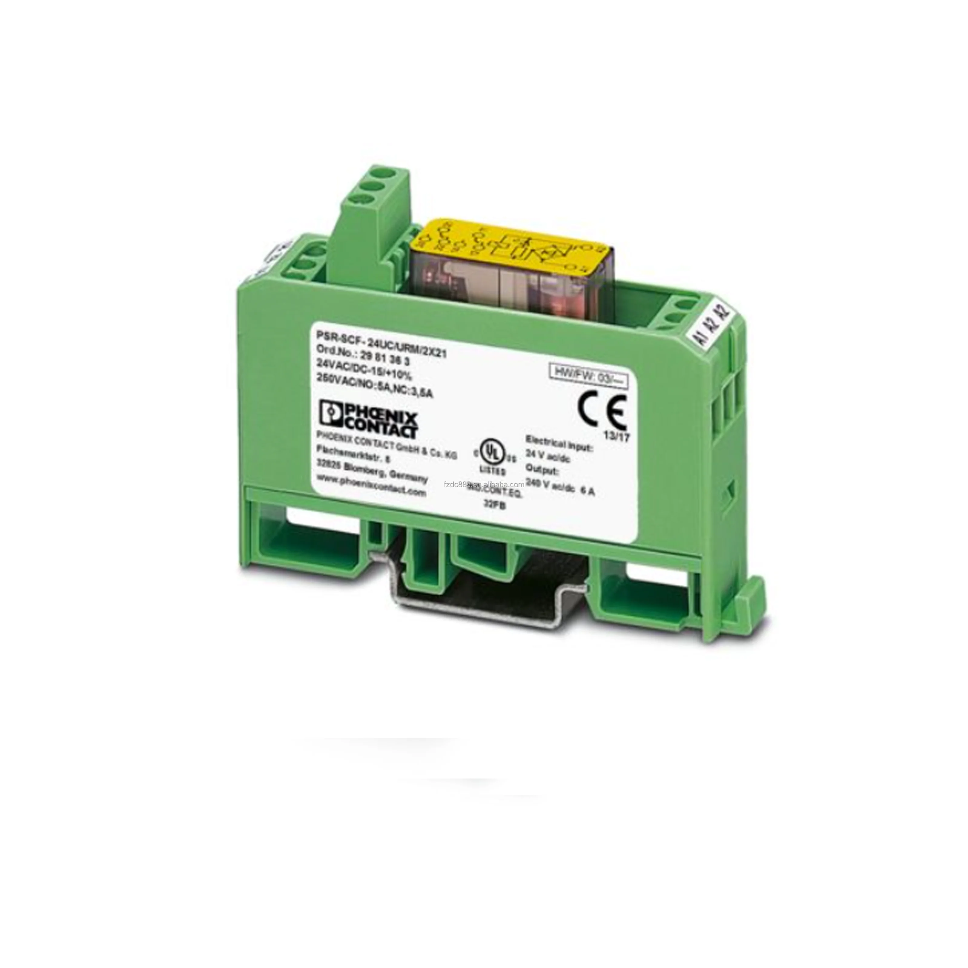 2981363 PSR-SCF-24UC/URM/2X21 E-Stop button control circuit safety relay made in Germanys