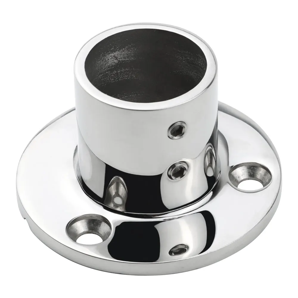 Boat Hand Rail Fitting, Stainless Steel 316 Boat Hand Rail Base, Round/Rectangular Base, Marine Yacht Boat Railing Hardware