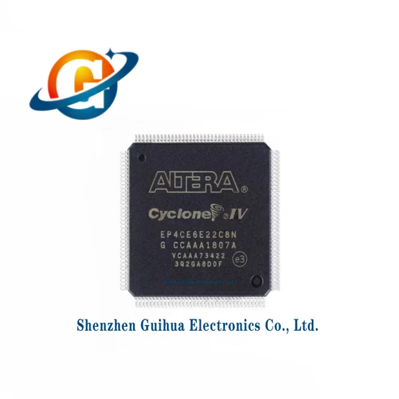 1 piece of original genuine EP4CE6E22C8N SMT LQFP-144 programmable logic chip FPGA
