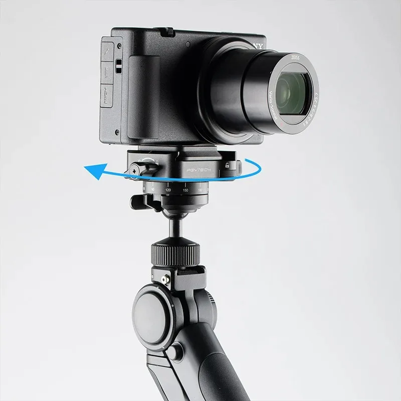 PGYTECH تعديلات متعددة الاتجاهات لرأس الكرة العكسية 360 درجة ° تصميم بانورامي مضاد للسقوط لـ Insta360 One X 2/One R #4