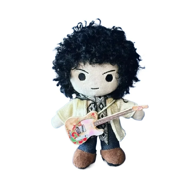 Música rock brinquedo de pelúcia chaveiro estilo punk boneca de pelúcia saco charme mochila decoração legal presente de natal para amigo