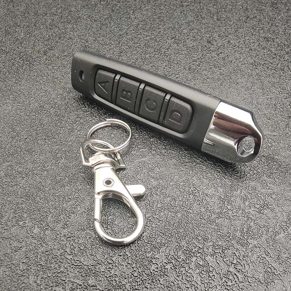 Universal 4 Button Remote Control 433Hz With 12V Power Supply Wireless Remote Portable For Garage Gate Door Curtain Control